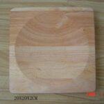 20X20X2Cm Rubber Cheese Cutting Board