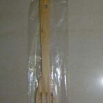 12" Wooden Straining Spoon