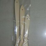 3Pcs Wooden Spoon In Pvc Bag W/Hang Card 14" 12" 10"
