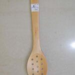 11" Wooden Strainer Spoon
