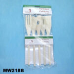 5Pcs 10 In Wooden Kitchen Tool Pbh