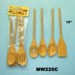 4Pcs Bamboo Spoon Set