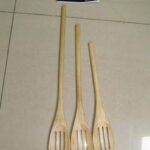 0506 3Pcs Wooden Kitchen Tool In Pvc Bag 10" 12" 14"