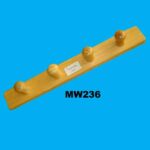 4Hooks Pine Wood Clothes Hanger