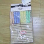 Clothes Peg (20Pcs Plastic+ 48Pcs 7Cm Wooden Peg)