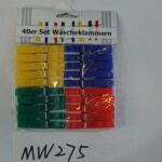 40Pcs Jumbo Plastic Clothespin