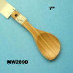 7" Bamboo Rice Spoon