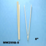 8" Bamboo Food Tong
