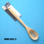 14"Wooden Sloted Spoon