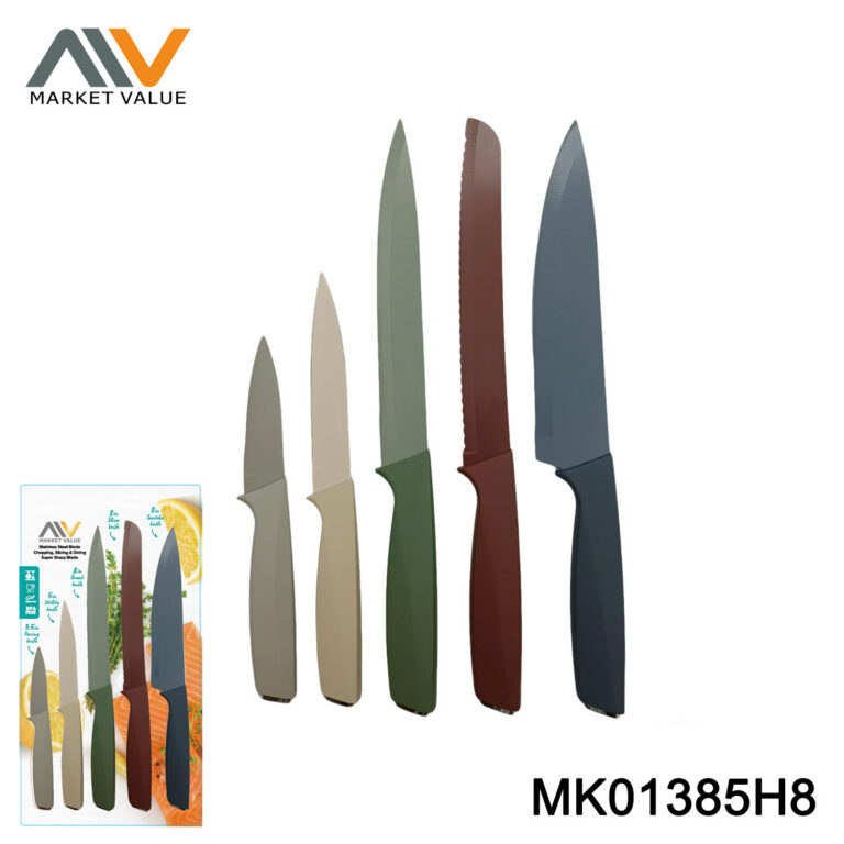 5PK SS Knife set DB
