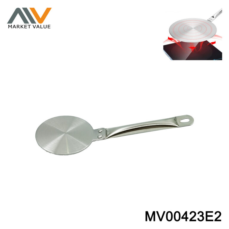 13CM SS INDUCTION PLATE ALLUMINUM INSIDE IN COLOUR LABLE