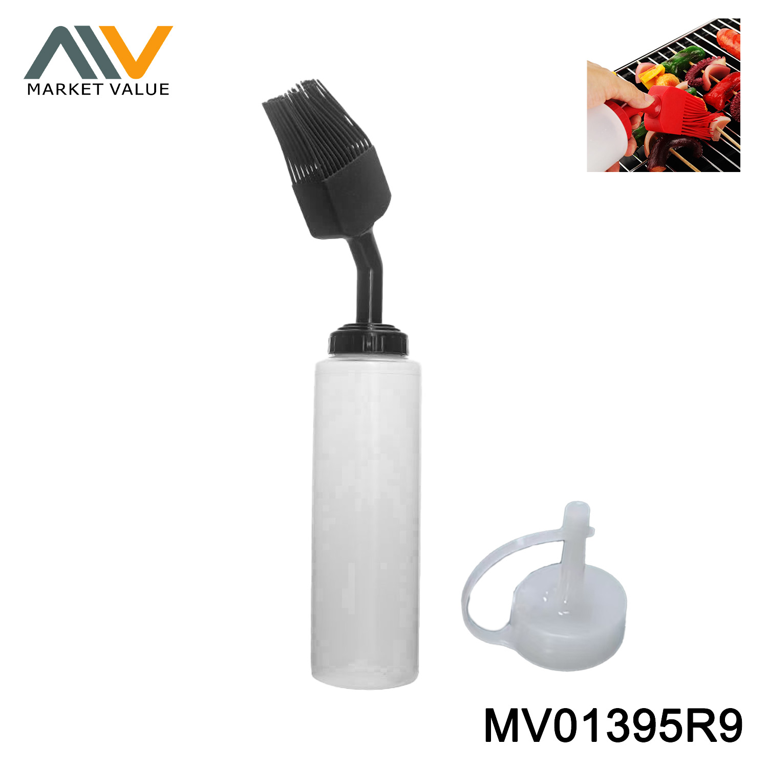 Silicone Brush PE oil bottle BC