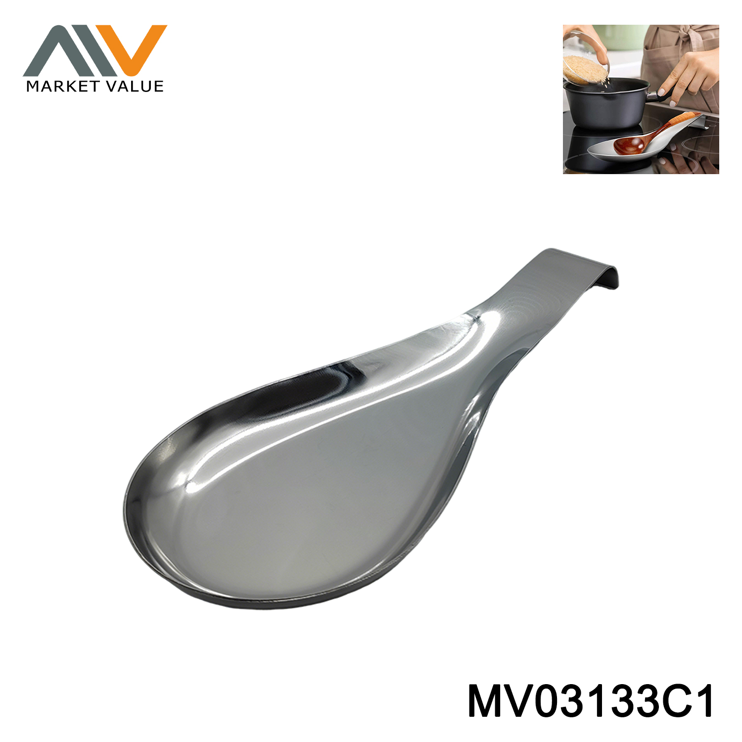 SS REST SPOON FOR KITCHEN TOOL TC