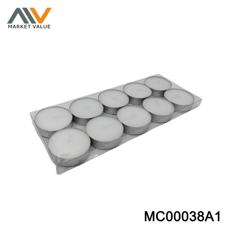 10pk Warm Candle IN PVC box
