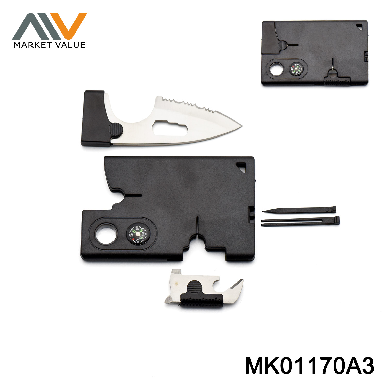 Outdoor Portable Knife Tool Card