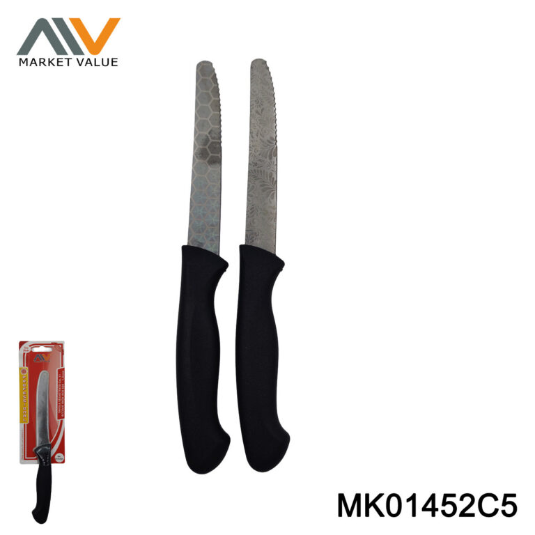 4.5" Table Knife With Half Serrated Blade，B/C