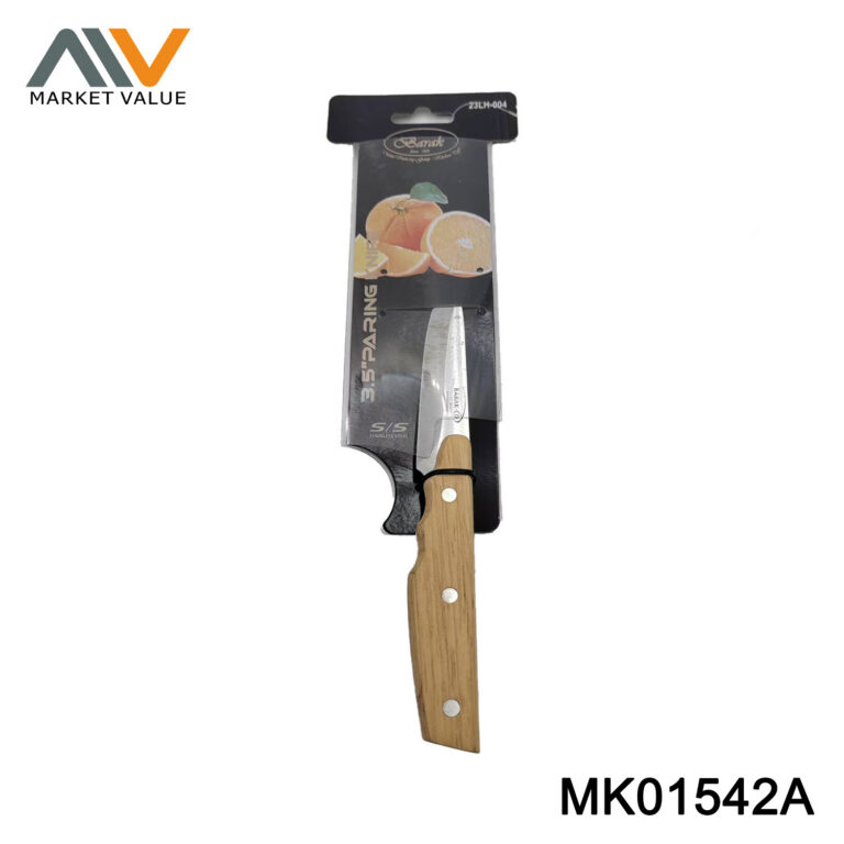 3.5" Paring Knife With Wooden Handle