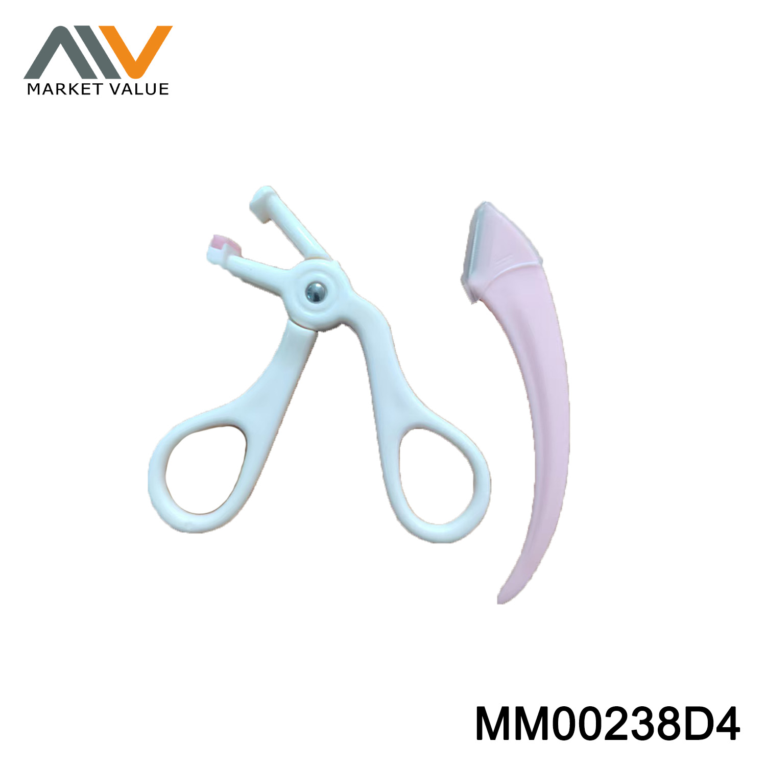 2 Pcs Beauty Eyelash & Eyebrow Razor