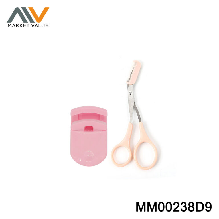 2 Pcs Beauty Eyelash & Eyebrow Scissors，IC