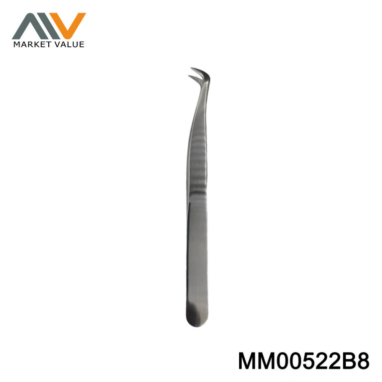 S/S Eagle Beak Tweezers Satin Finish