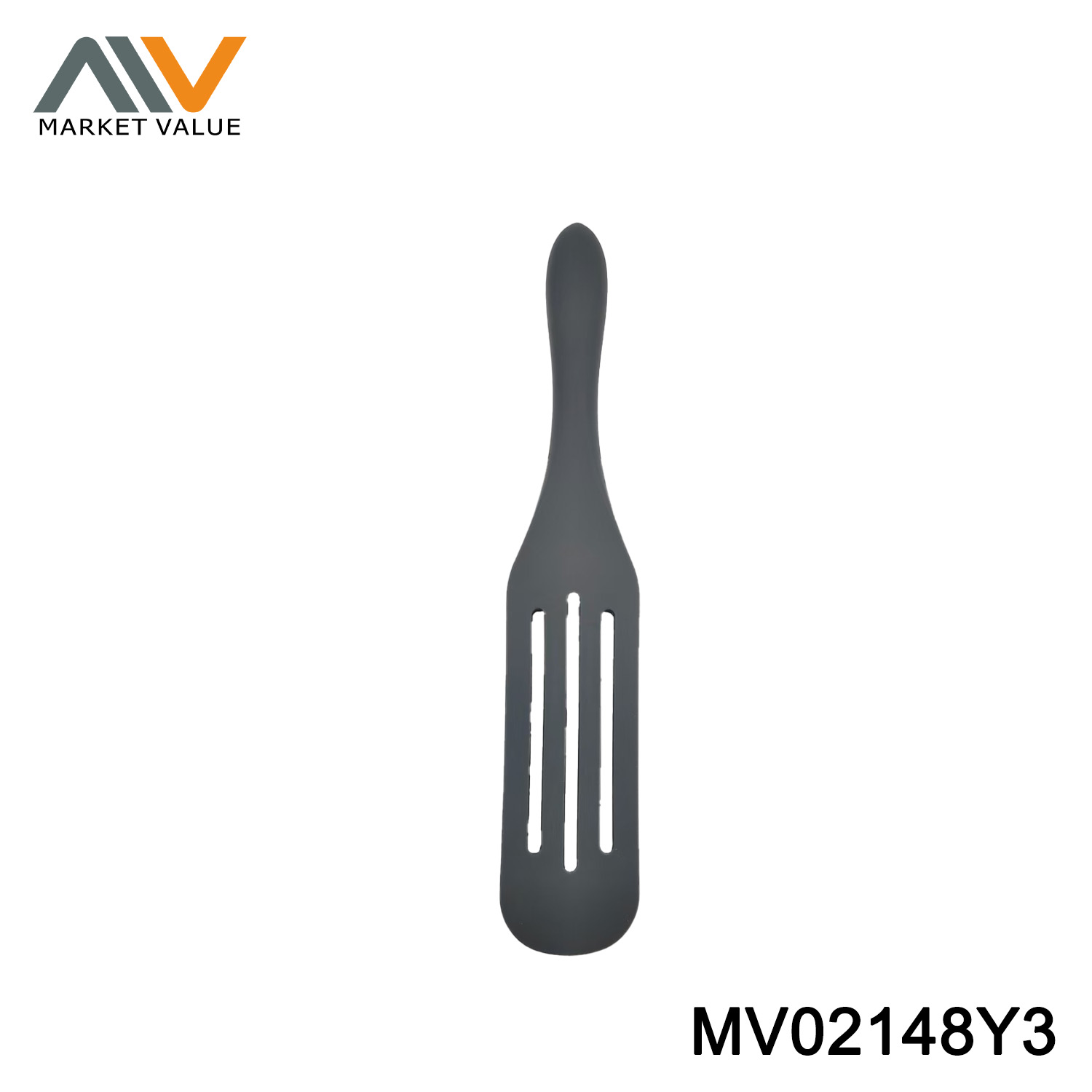 MV02148Y3 Silicone With Nylon Slotted Spatula