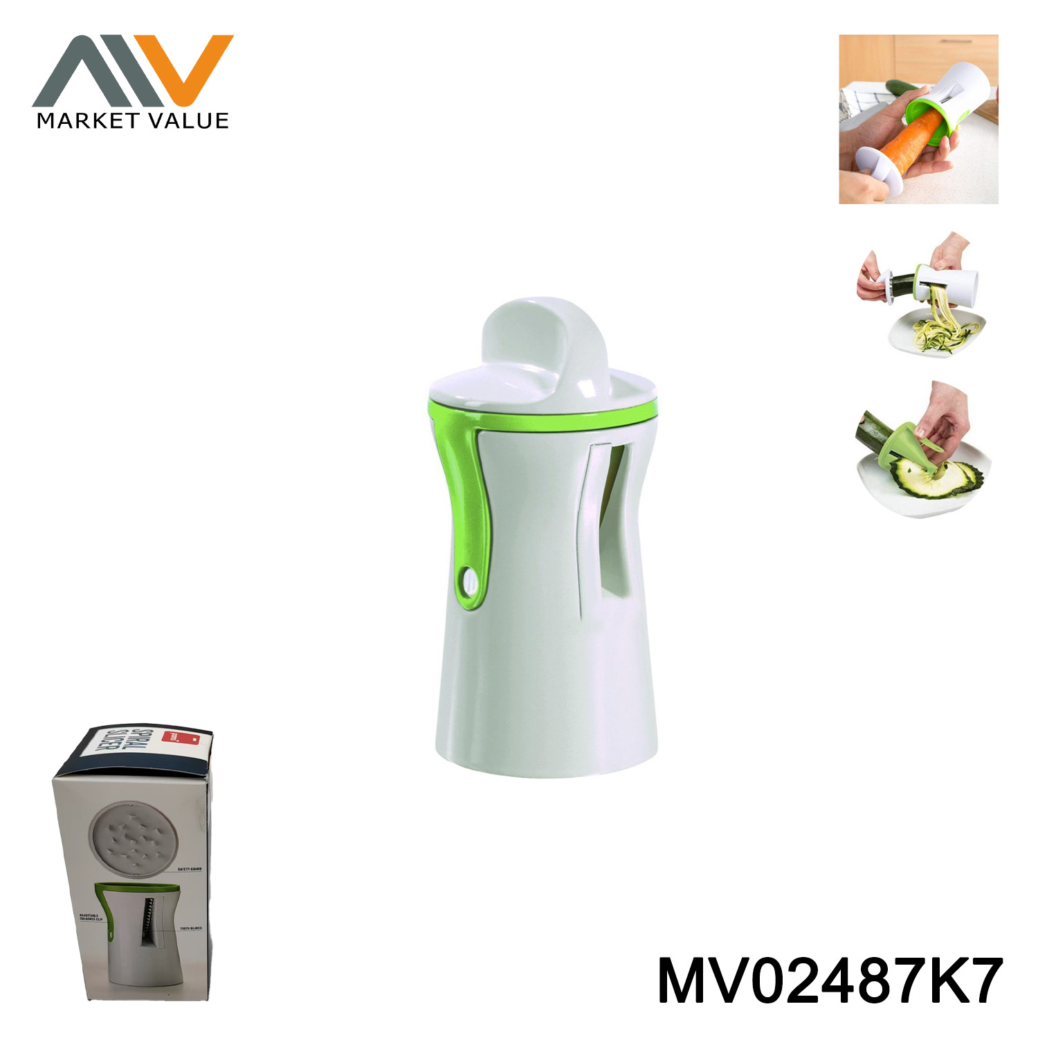 MV02487K7 Vegetable Spiral Slicer