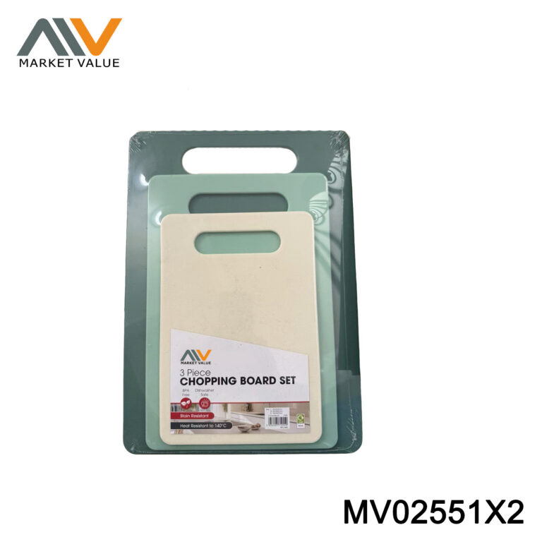 3PK  PP Platic Cutting Board Shrink