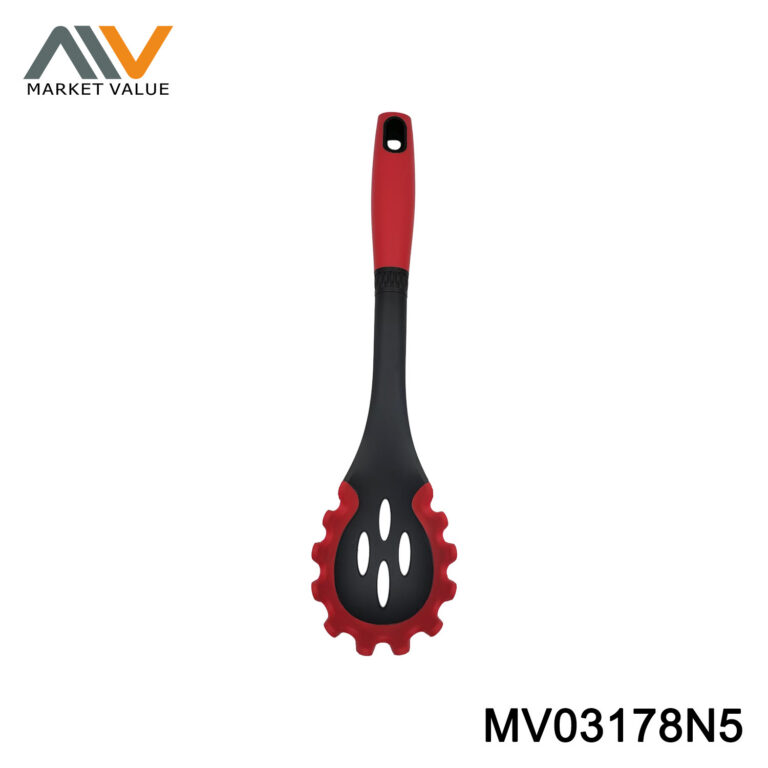 Silicone Edged Nylon Pasta Server With TPR Handle