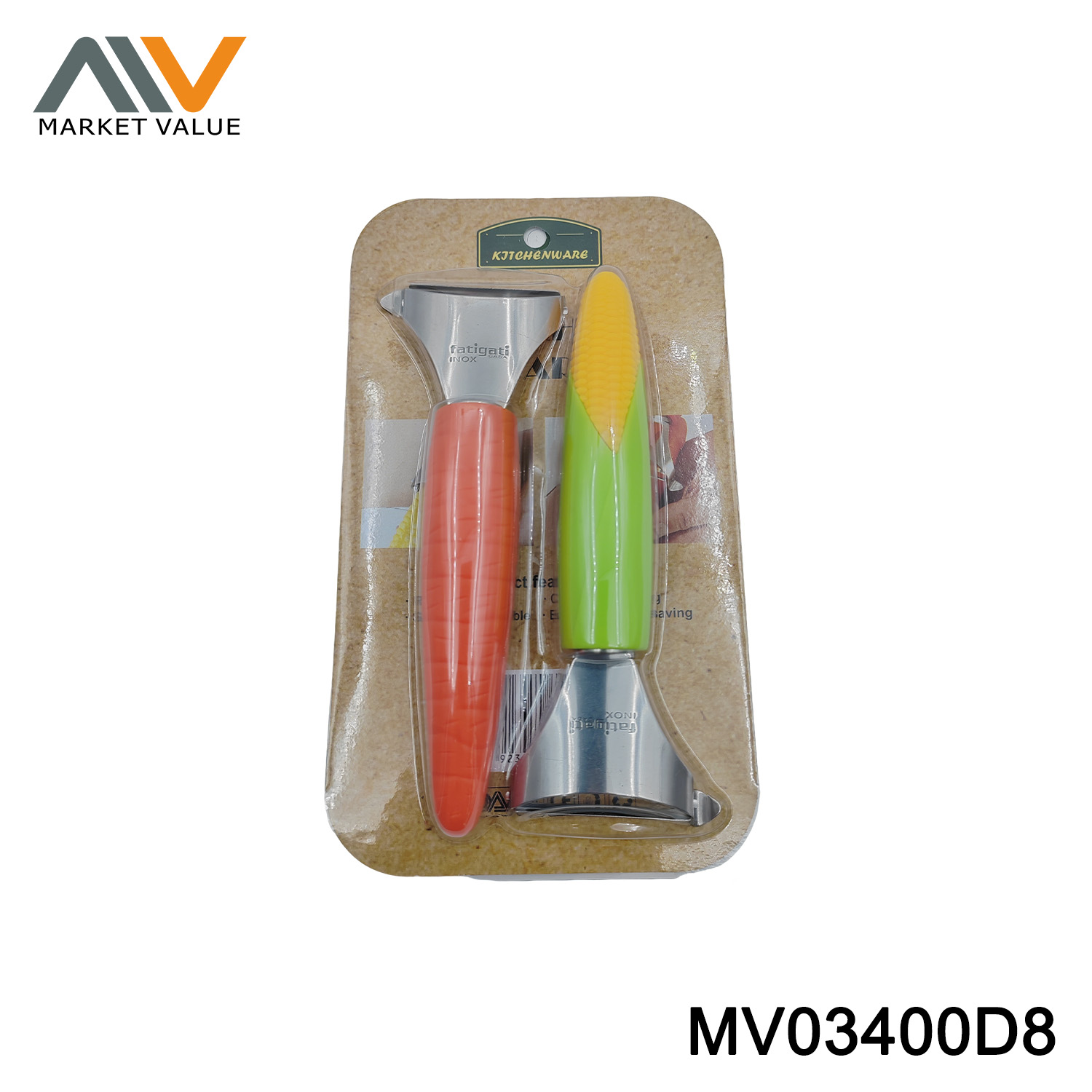 MV03400D8 SS Peeler with PP,I/C