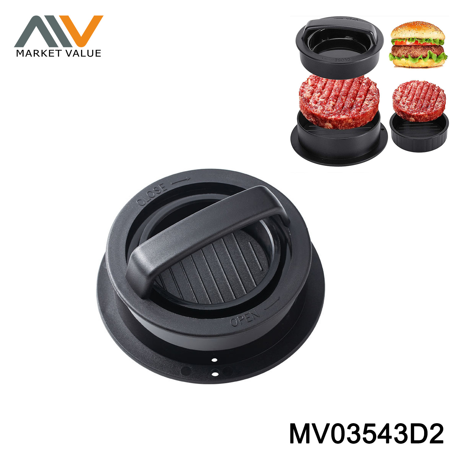 Hamburger Press Patty Maker