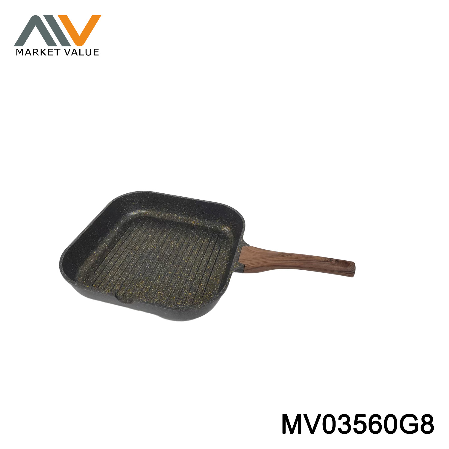 28CM ALUMINIUM FRY PAN WHEEL CARD