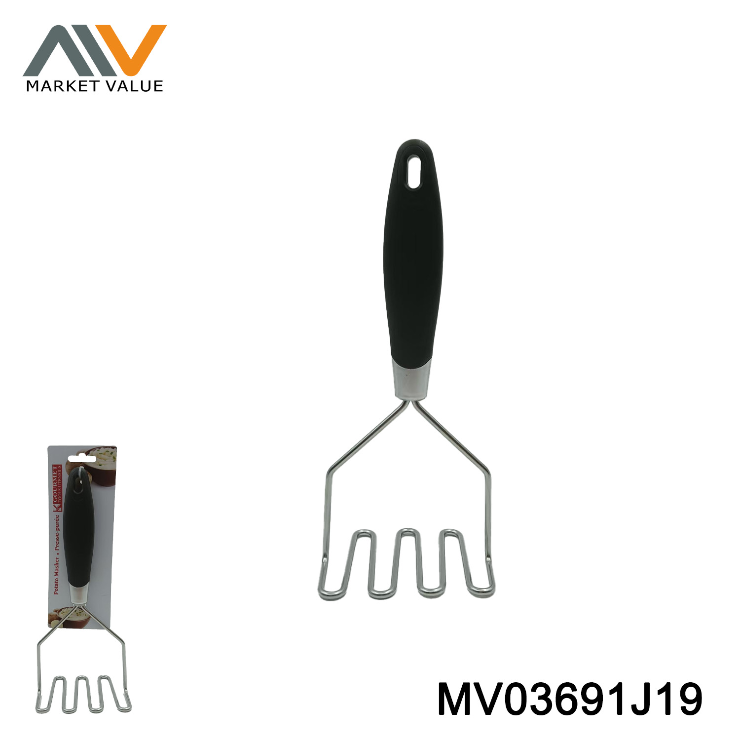 MV03691J19 Potato Press WITH PP handle