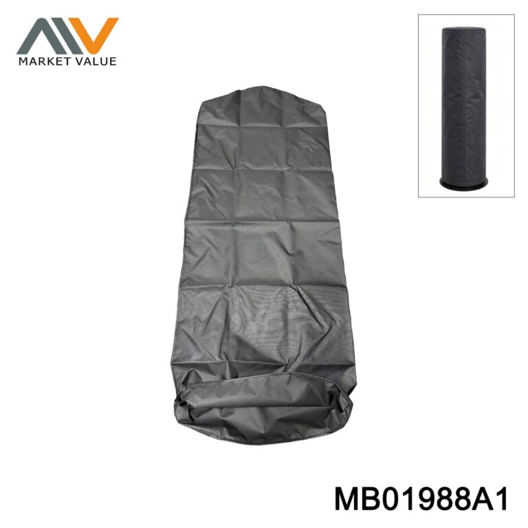 Round oxford fabric grill cover w PU waterproof coating