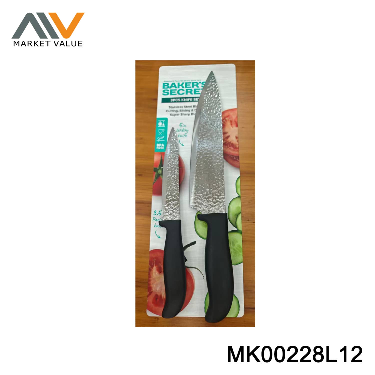 2PK Kitchen Knife Sset