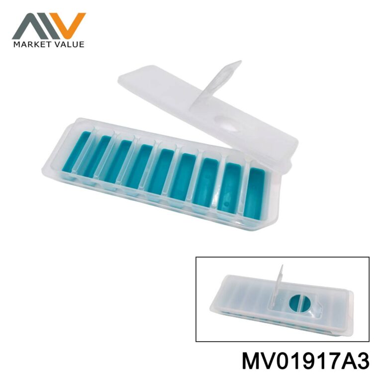 Strip Ice Cube Tray with Lid and Filling Hole