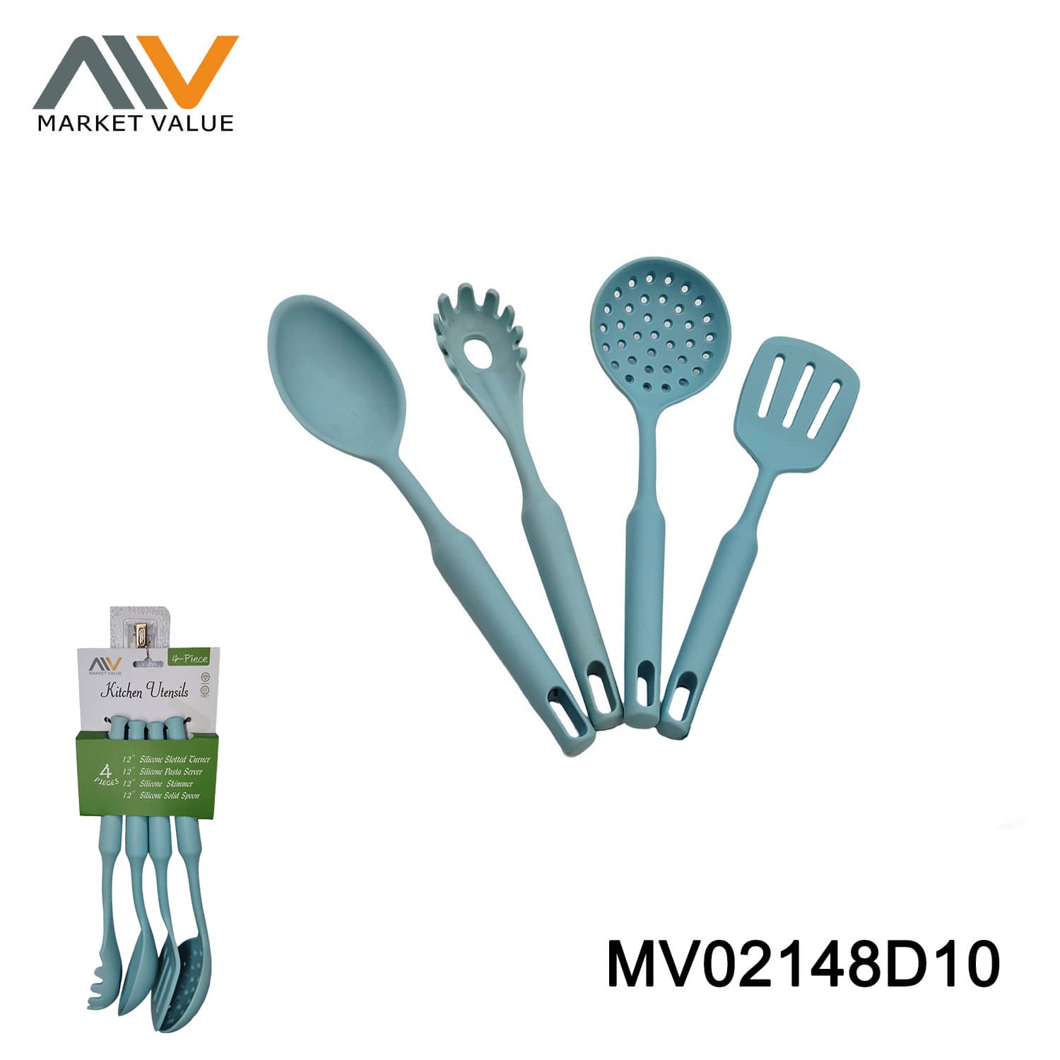 4PK Silicone Kitchen Utensil Set