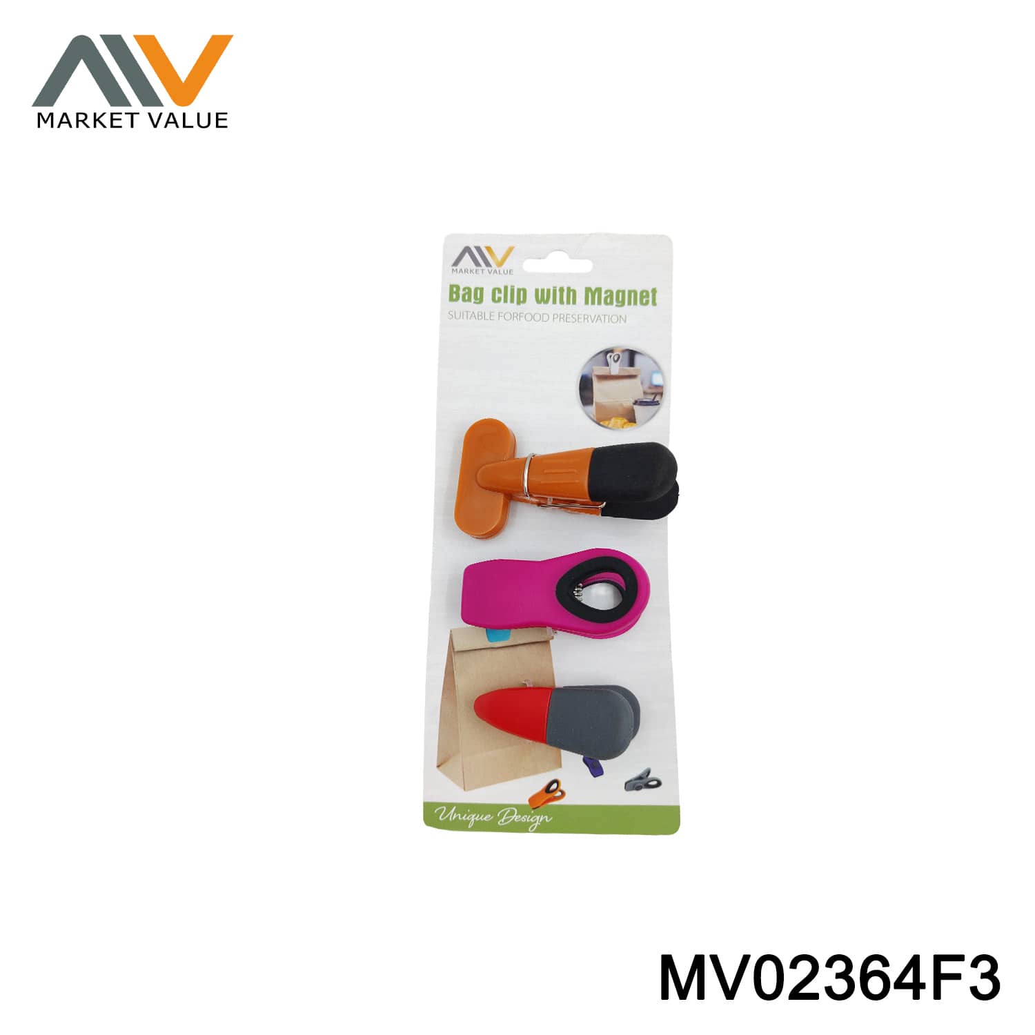 3PCS Magnetic Clips T/C