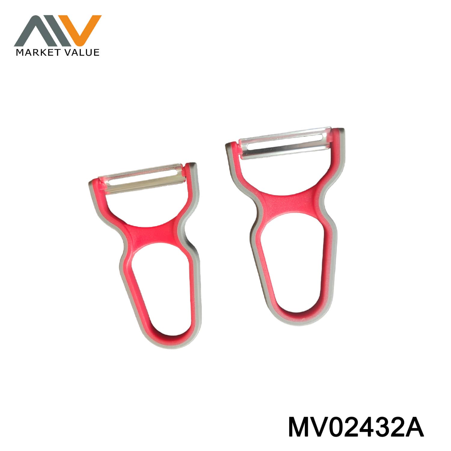 PLASTIC HANDLE PEELER B/C