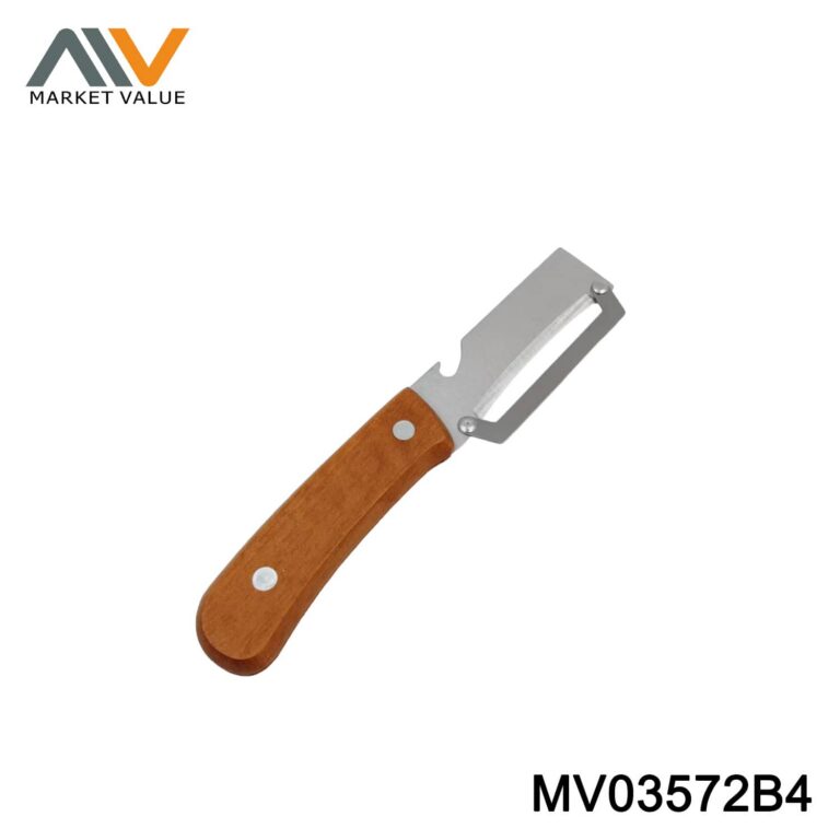 Multi-purpose Kitchen Peeler With Wooden Handle