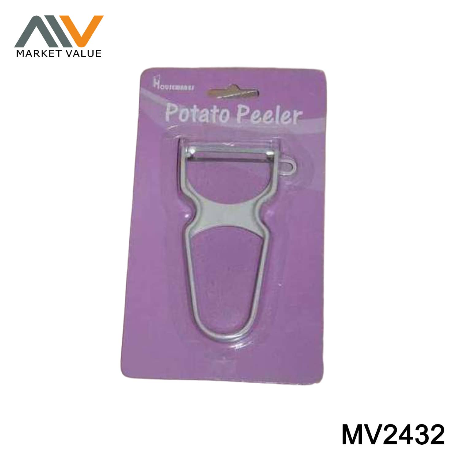 PLASTIC HANDLE PEELER B/C