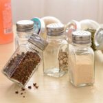 2PCS Glass Spice Shaker Set Salt and Pepper Seasoning Bottle with Stainless Steel Lid Kitchen Condiment Dispenser - Image 7
