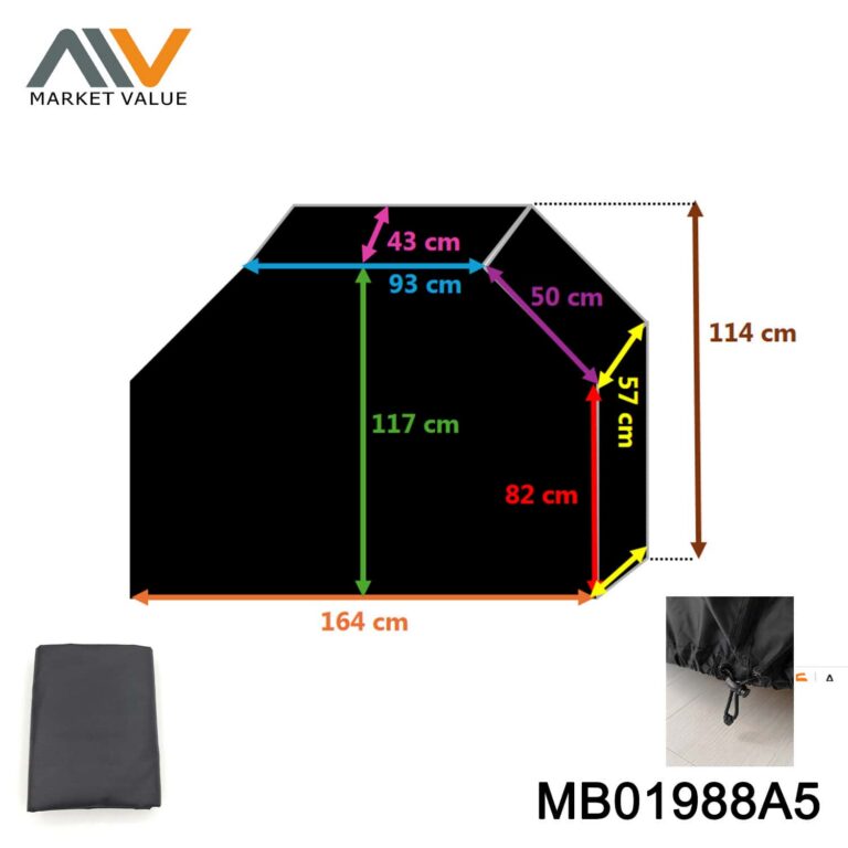 600D PVC Rain Cover Gas-grills IN Polybag
