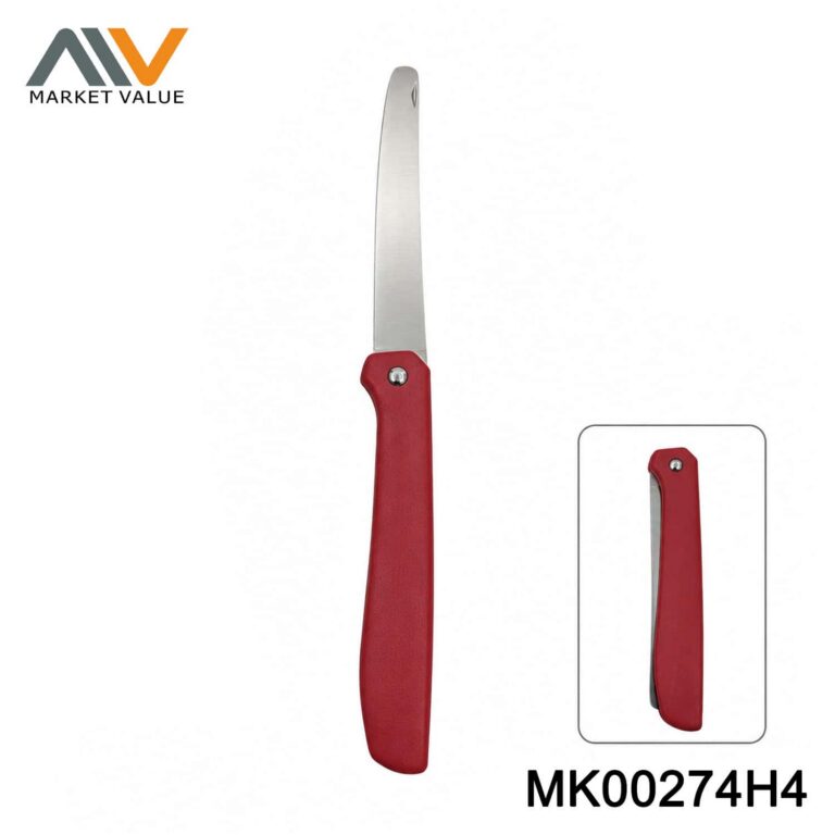 Folding SS Fruit Knife With PP Handle