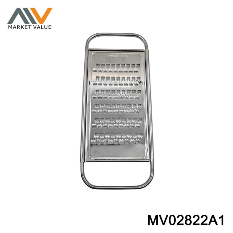 SS GRATER WITH TWIN HOLE WIRE FRAM